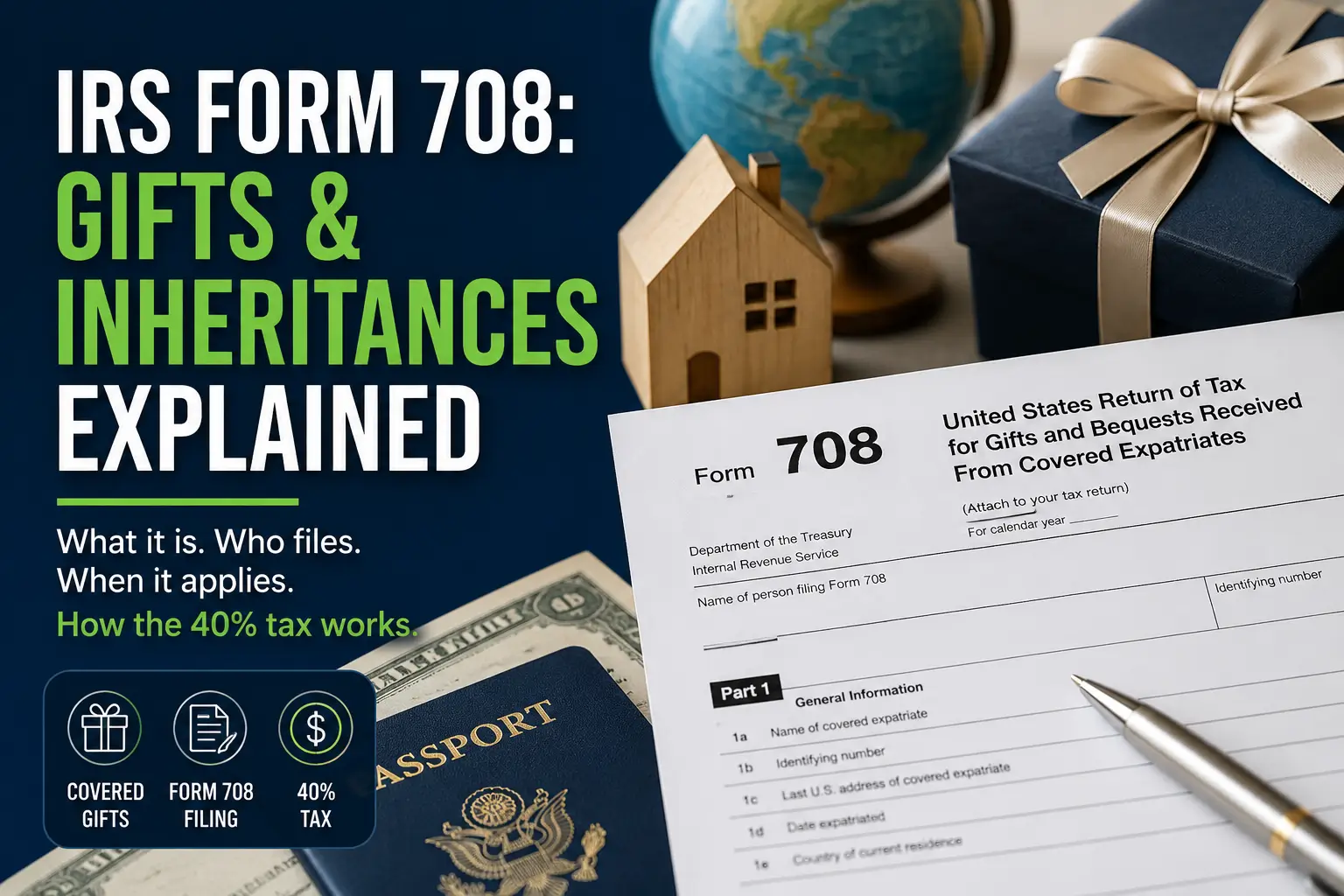 IRS Form 708 Explained for U.S. Citizens